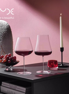 土耳其Nude努德zero手工细杆红酒杯香槟杯水晶杯白葡萄高脚杯子