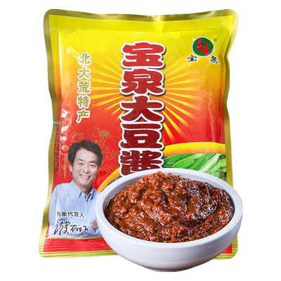 正宗东北大酱黄豆酱宝泉