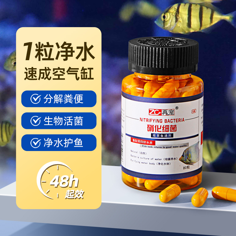 硝化细菌鱼缸专用净水剂分解鱼粪