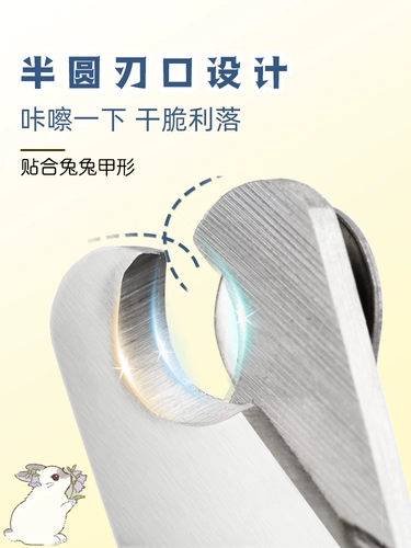 Особые ногти кроликов Срезайте маленькие домашние щипцы.