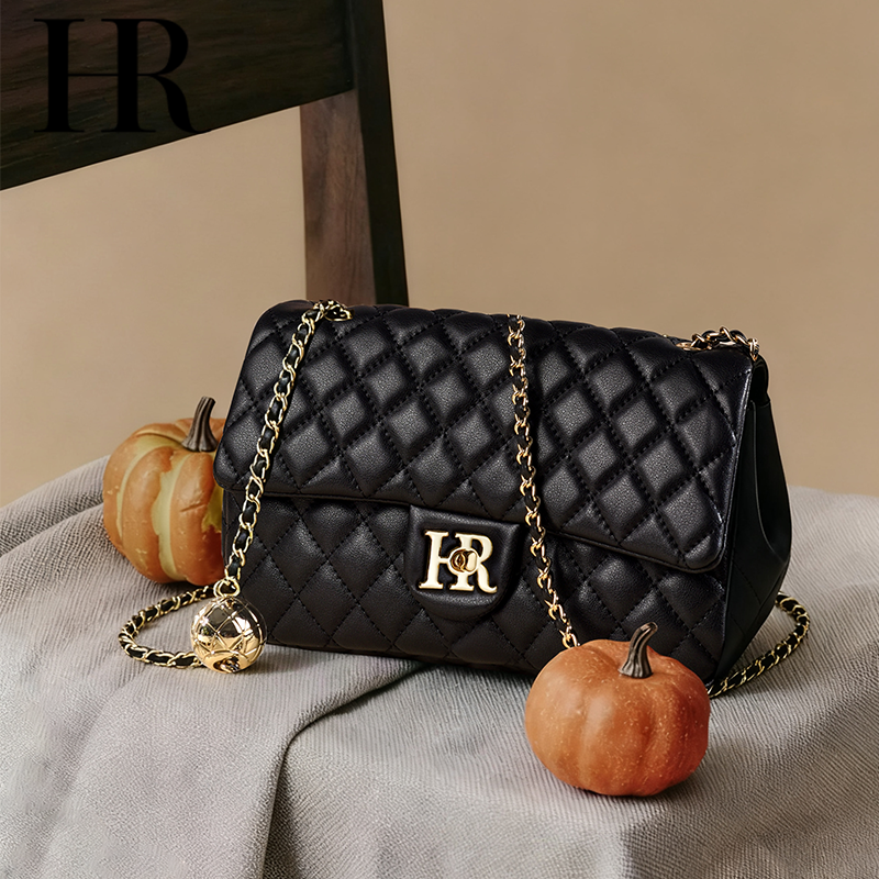 赫莲娜女包HR小香风链条包