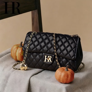 HR赫莲娜女包2025新款 包包女高级感链条包单肩包斜挎包女轻奢女包