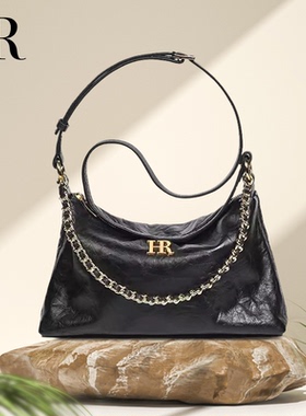 2026礼物hr赫莲娜女包新款时尚大容量托特包女士大包单肩包真皮