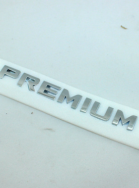 适配起亚K2尾盖PREMIUM铭牌标志 尾门PREMIUM英文字母车标后字标