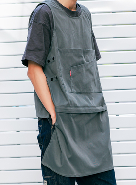 围裙厨房家用女防水防油做饭画画美术花艺园艺师男网红洋气罩衣