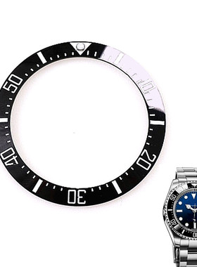 代用劳力鬼王系列陶瓷圈口表壳外圈数字刻度指示圈40mm手表配件