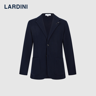 LARDINI意大利进口纯棉针织早春新商务通勤休闲西服上衣