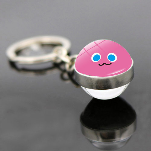 五月天周边同款表情五个球钥匙扣挂件双面宝石球吊坠粉丝小礼品