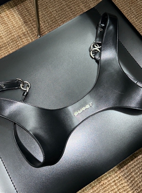 OUTOF - leather harness男士皮背带马甲户外运动健身硬汉豪放派