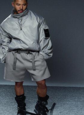 OUTOF - 款号130 尼龙光面 廓形冲锋衣