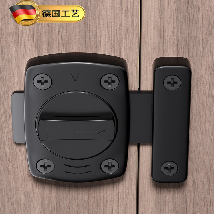 免打孔德国工艺锌合金门栓门插销