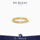 Beers 戴比尔斯 18K金 礼物 对戒 18K黄金戒指 窄版 Azulea