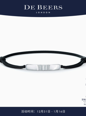 [新年礼物]De Beers 戴比尔斯 RVL 18K白金钻石手链