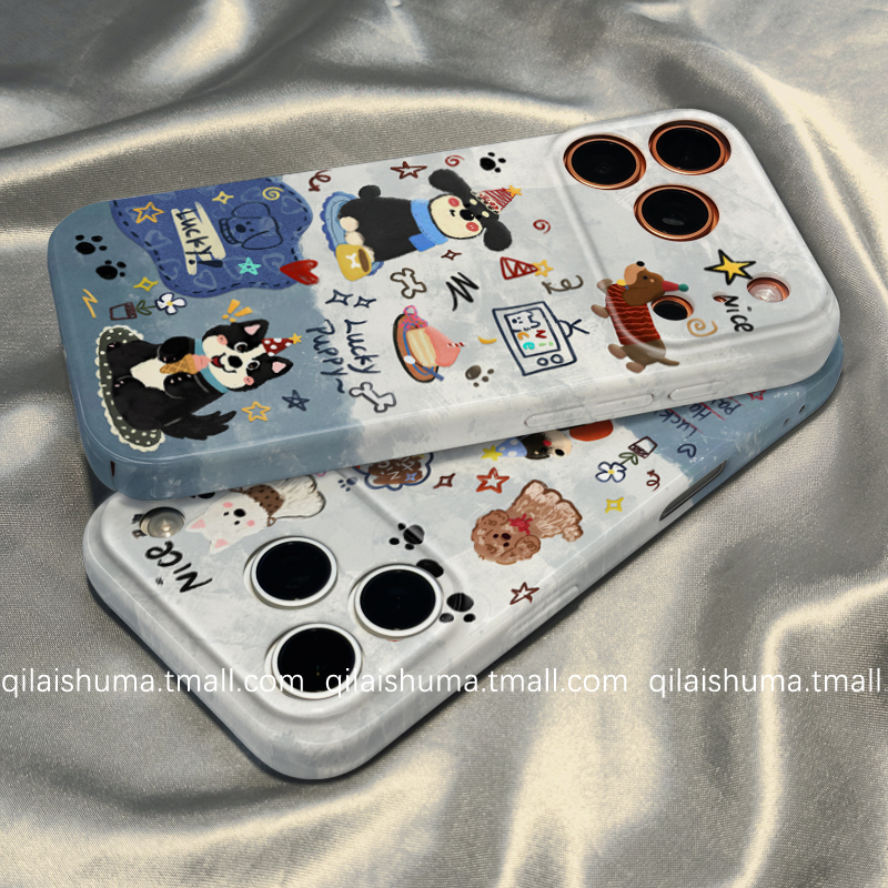 适用于小米系列手机壳小狗菲林