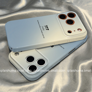 10新款 柒莱菲林壳适用于opporeno15 13pro手机壳12 9男女findx9防摔x8幸运蓝色晕染数字a6a5硬a3真我软