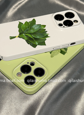 柒莱菲林壳适用于华为pura80/70pro手机壳新款mate60/50男女40好运柚子叶去晦气30硬nova14/13防摔12软11套10