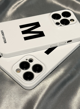 柒莱菲林壳适用于iqooneo10/9/8pro手机壳neo7/6se新款5/3硬简约幸运字母情侣iqoo12/11男女10防摔9硅胶8软套