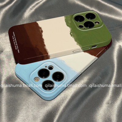 适用于oppo系列手机壳渐变菲林