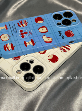 柒莱菲林壳适用于一加ace5/3v手机壳新款ace2pro男女一加13/12防摔11硬壳10艺术油画红苹果核9保护套8硅胶7软