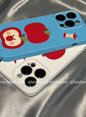 柒莱菲林壳适用于iqooneo10/9/8pro手机壳7/6se新款5/3硬壳可爱搞怪蓝色苹果iqoo13/12软套11男女10防摔9硅胶