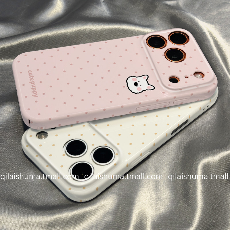 适用于oppo系列手机壳小狗菲林