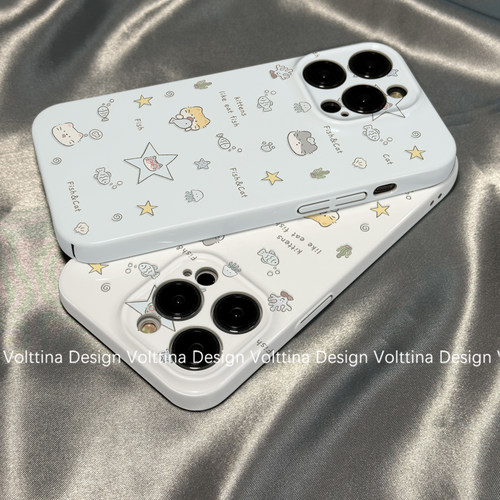 小鱼适用于oppo手机壳菲林耐脏