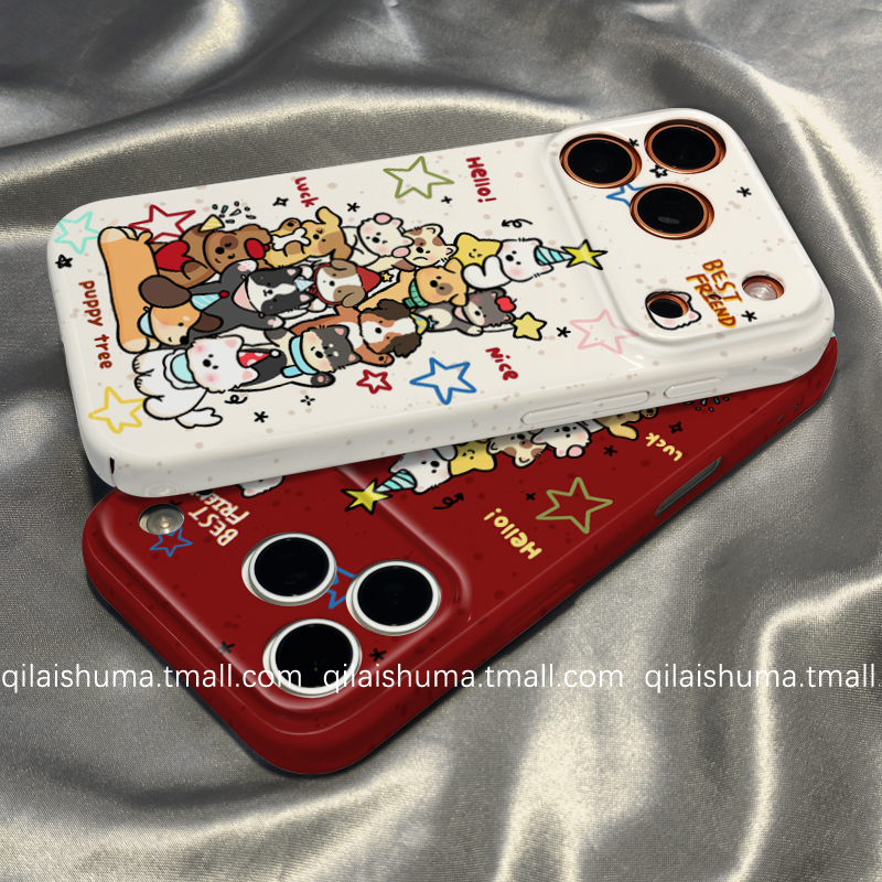 适用于一加系列手机壳小狗菲林