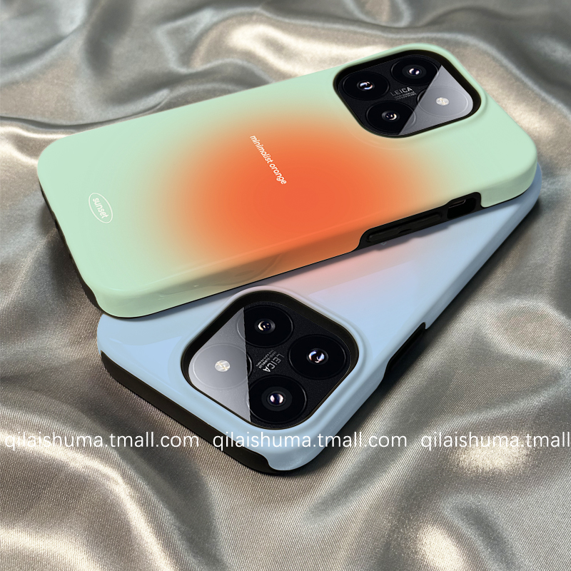 适用于小米系列手机壳日落菲林