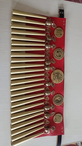 24管牛皮腰铃，大神二神舞蹈专用。