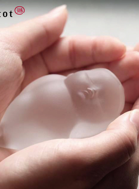 琉园(tittot)作品琉璃佛像摆件敬仰传世生息镇宅摆件琉璃太子佛