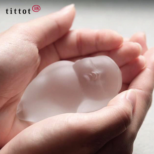 琉园(tittot)作品琉璃佛像摆件敬仰传世生息镇宅摆件琉璃太子佛