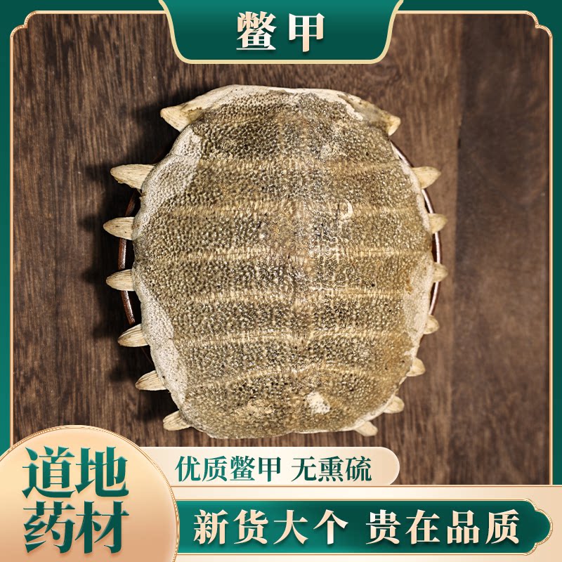 正品生鳖甲中药材另售炙鳖甲生鳖壳鳖甲鳖甲壳鳖甲可磨粉泡水泡茶 - 实物图