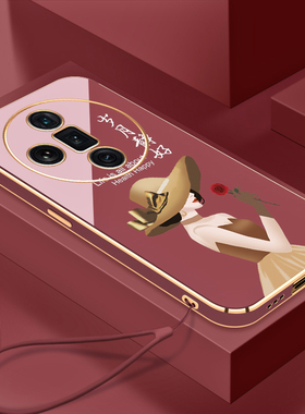 适用于电镀岁月静好OPPOFIND7Ultra手机壳全包镜头超薄个性OPPO时尚创意硅胶防摔FINDX7女款新品软壳保护套