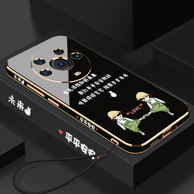 奢华电镀裸机手感简约时尚轻薄透气