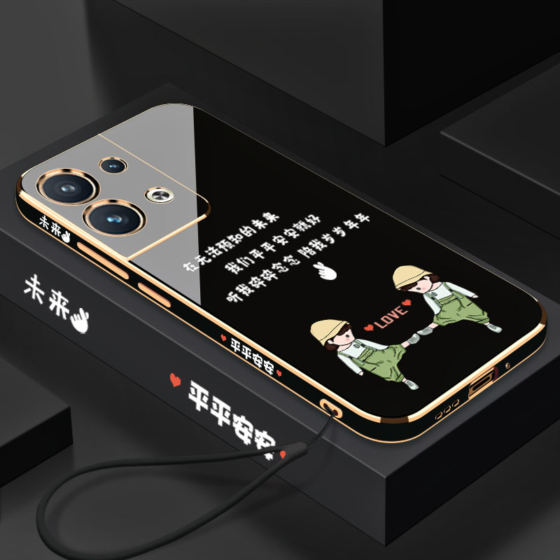 电镀平平安安OPPOReno8手机壳全包镜头Reno8Pro防摔硅胶OPPO时尚个性创意Reno8Pro+新品新款软壳女款保护套