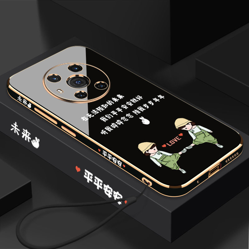 奢华电镀裸机手感简约时尚轻薄透气