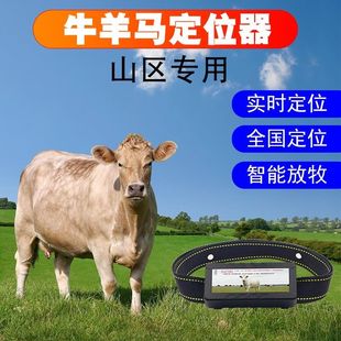 牛羊定位器牛用山区放牧专用gps卫星追踪神器订位马动物防水追跟g