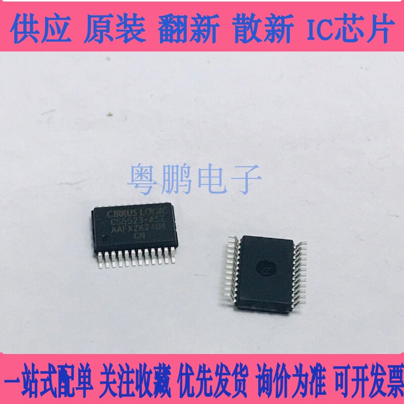 粤鹏电子 CS5523-ASZ CS5523-AS SSOP20 模数转换器  欢迎询价