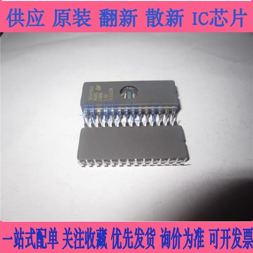 全新原装 M27C512-10F1/12F1/15F1/100 M27C160/64A/256B/322/801