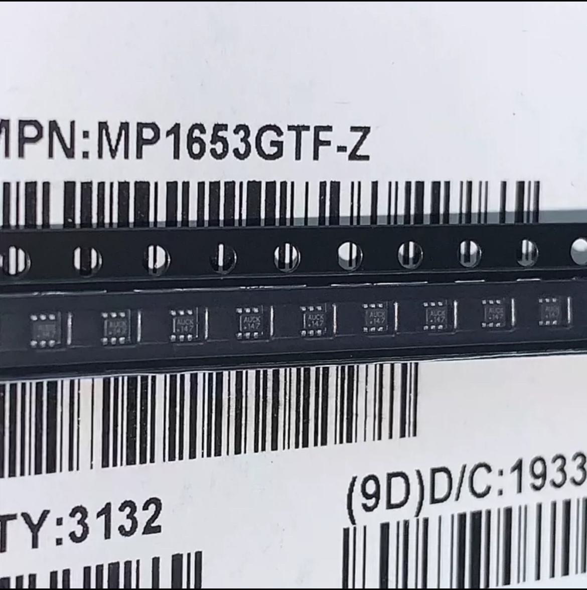 全新原装 MP1653GTF-Z SOT-563 丝印AUCM AUCJ降压电源管理芯片IC