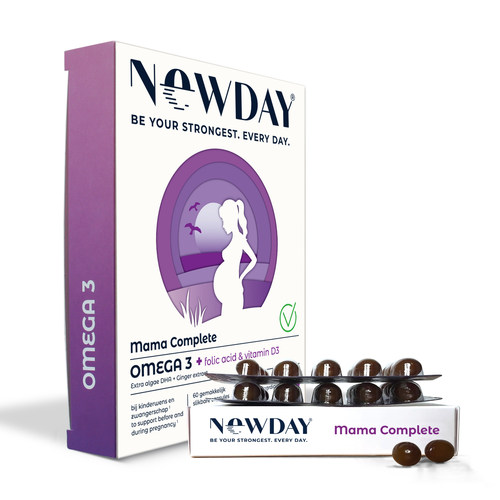 保税仓NewDay  孕产妇DHA藻油胶囊 60粒/盒