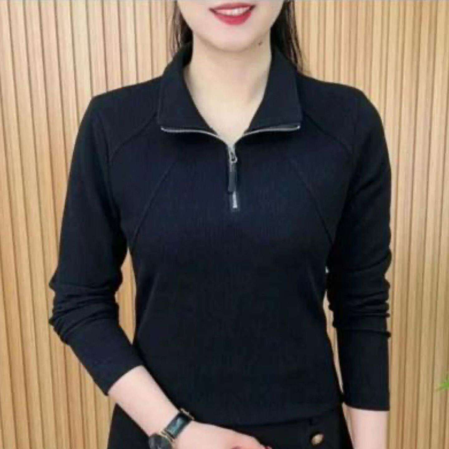 予婷酥女装洋气拉链长袖卫衣2026秋季女士显瘦小衫气质妈妈装上a4