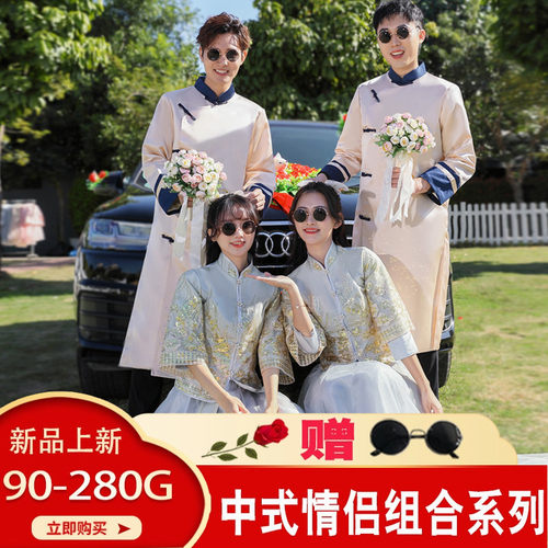 中式婚礼伴娘2025新款小众姐妹裙