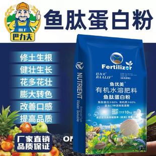 鱼蛋白原粉低温深海鳕鱼小肽鱼蛋白水溶肥料果树水稻冲施肥叶面肥