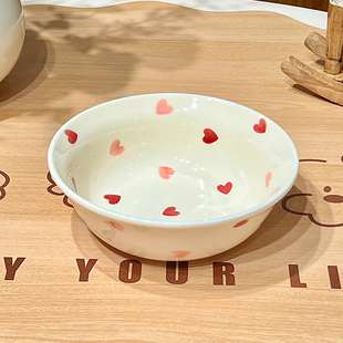 陶瓷汤碗家用2025新款 高颜值大号汤盆大碗餐具汤面碗大容量沙拉碗