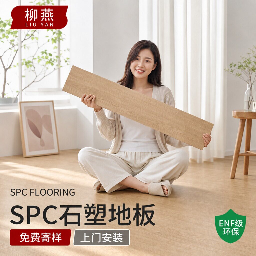 SPC地板锁扣家用瓷砖翻新图片