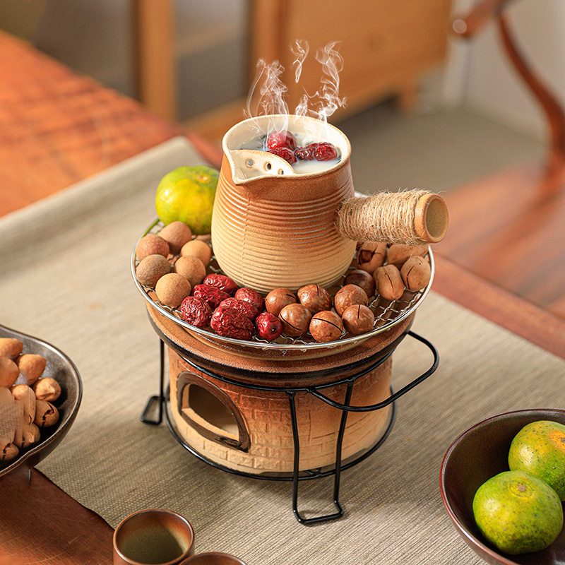 围炉煮茶罐罐茶户外烧烤炉煮茶器打边炉炭炉烤奶茶罐烤火炉套装,餐饮具,煮茶炉,淘宝优惠券,粉丝福利购,淘宝优惠卷