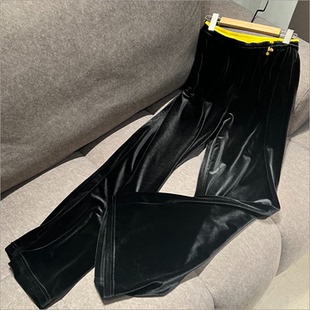 百搭显瘦宽松垂感休闲裤 气质时尚 6022 高腰新中式 秋冬季