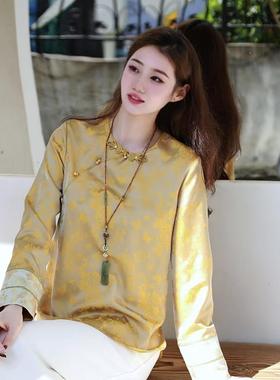 新中式国风气质高级休闲百搭上衣3298