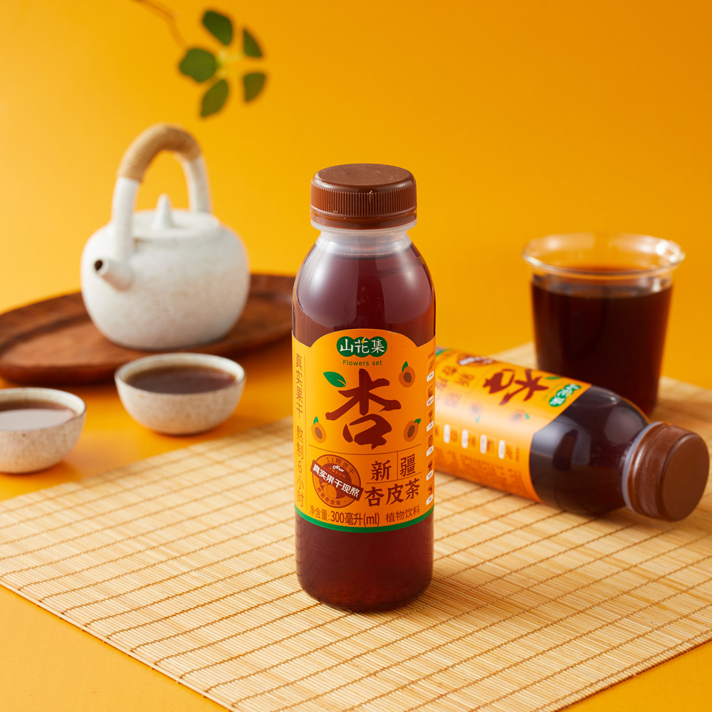 盒马同款山花集古法杏皮茶礼盒